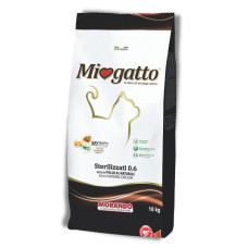 Morando Miogatto Sterilizzati сухий корм з куркою для стерилізованих котів 10 кг