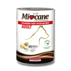 Morando Miocane Adult Beef & Carrots влажный корм с говядиной для взрослых собак 400 гр