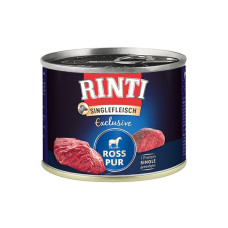 Rinti Singlefleisch Exclusive Ross Pur вологий корм для собак з коніною, 185 гр
