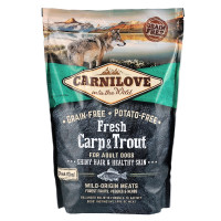 Carnilove Fresh Carp & Trout Adult Dog сухой корм со свежим карпом и форелью для собак, 1.5 кг