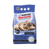 Super Benek Compact Line Sea Breeze бентонітовий наповнювач для котячого туалету з ароматом морської свіжості 5 л
