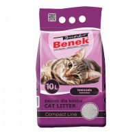 Super Benek Compact Line Lavender бентонітовий наповнювач для котячого туалету з ароматом лаванди 10 л