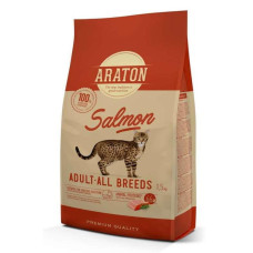 Araton Salmon Adult All Breeds сухий корм з лососем для котів 1.5 кг
