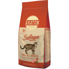 Araton Salmon Adult All Breeds сухий корм з лососем для котів 15 кг