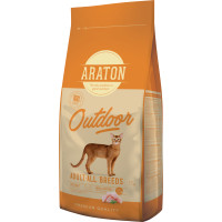 Araton Outdoor Adult All Breeds сухий корм з куркою та індичкою для котів 15 кг