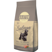 Araton Salmon Adult All Breeds сухой корм с лососем для собак всех пород 15 кг