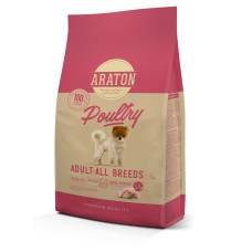 Araton Poultry Adult All Breeds сухий корм для собак всіх порід 3 кг