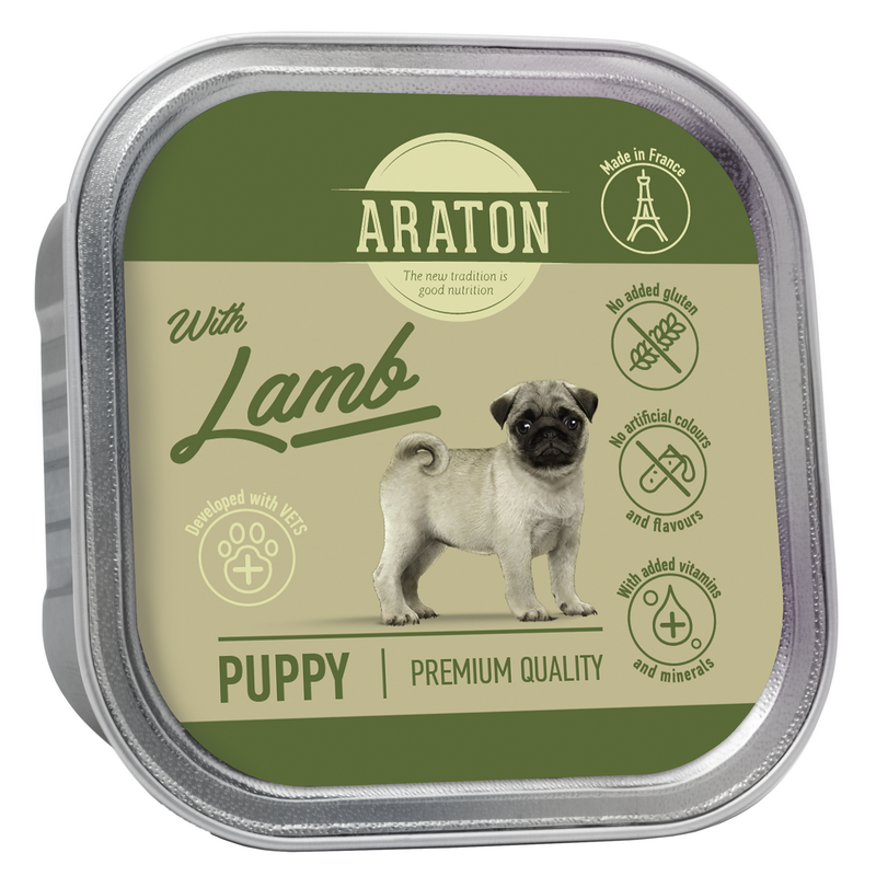 Araton Puppy with Lamb вологий корм для цуценят з ягнятою 150 г