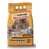 Super Benek Universal Line Natural бентонитовый наполнитель для кошачьего туалета без запаха 5 л