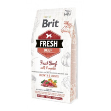Brit Fresh Beef with Pumpkin Puppy Large Bones & Joints сухий корм з яловичиною для щенят, 12 кг