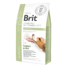 Brit VD Diabetes Dog сухой корм для собак с сахарным диабетом, 2 кг