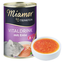 Miamor Vitaldrink Mit Ente бульйон для котів з качкою, 135 гр