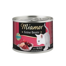 Miamor Feine Beute Mit Rind влажный корм для котов с говядиной, 185 гр