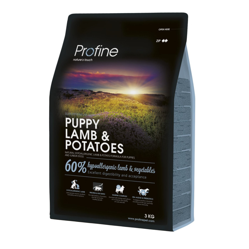 Profine Puppy Lamb & Potatoes сухой корм с ягнятиной для щенят 3 кг