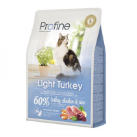 Profine Cat Light сухий корм з індичкою для котів з надмірною вагою, 2 кг