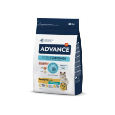 Advance Cat Sterilized Salmon Sensitive сухий корм з лососем для стерилізованих котів з чутливим травленням 3 кг
