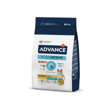 Advance Cat Sterilized Salmon Sensitive сухий корм з лососем для стерилізованих котів з чутливим травленням, 10 кг