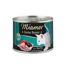 Miamor Feine Beute Mit Pute влажный корм для котов с индейкой, 185 гр
