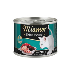 Miamor Feine Beute Mit Pute влажный корм для котов с индейкой, 185 гр