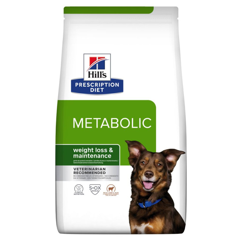 Hill's PD Canine Metabolic Lamb & Rice сухой корм для собак страдающих от ожирения 1.5 кг