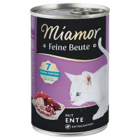 Miamor Feine Beute Mit Ente вологий корм для котів з качкою, 400 гр