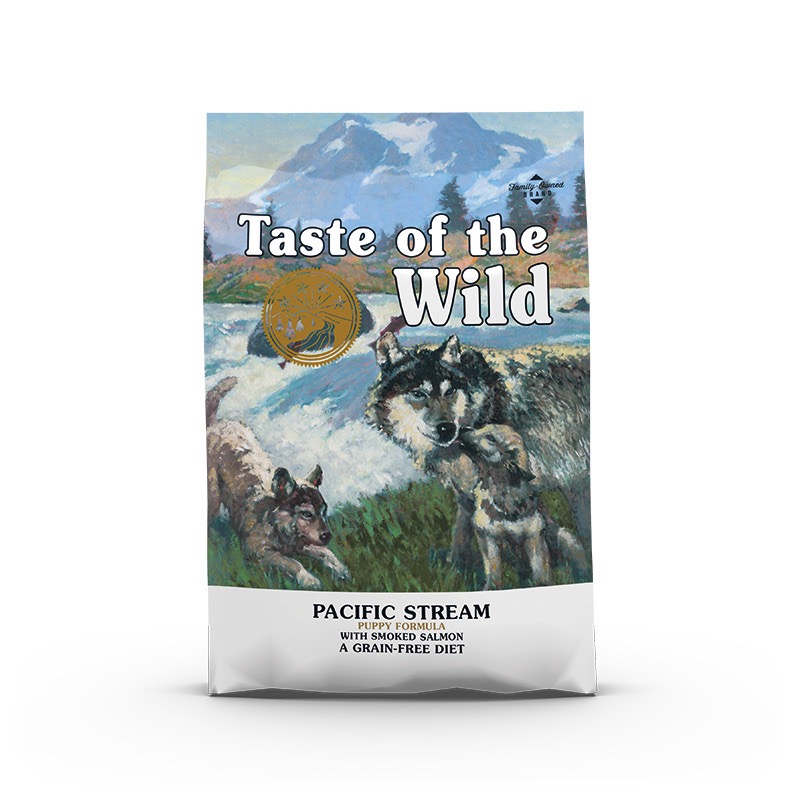 Taste of the Wild Pacific Stream Canine Puppy Formula сухий корм з лососем для цуценят, 12.2 кг