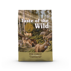 Taste of the Wild Pine Forest Canine Formula сухой корм с олениной и бобовыми для собак, 12.2 кг