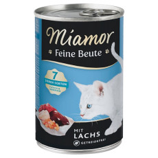 Miamor Feine Beute Mit Lachs влажный корм для котов с лососем, 400 гр