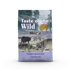 Taste of the Wild Sierra Mountain Canine Formula сухой корм с ягненком для собак, 5.6 кг