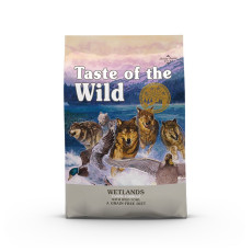 Taste of the Wild Wetlands Canine Formula сухой корм с уткой и перепелкой для собак, 2 кг
