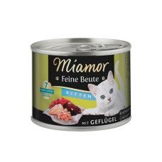 Miamor Feine Beute Mit Geflügel влажный корм для котят с птицей, 185 гр