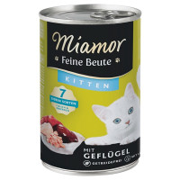 Miamor Feine Beute Mit Geflügel вологий корм для кошенят з птахом, 400 гр