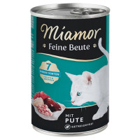 Miamor Feine Beute Mit Pute влажный корм для котов с индейкой, 400 гр