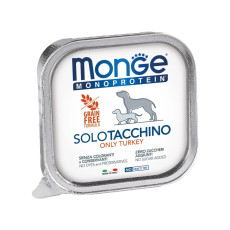 Monge Monoprotein Dog Solo Turkey вологий корм з індичкою для собак, 150 гр