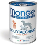 Monge Monoprotein Dog Solo Turkey влажный корм с индейкой для собак, 400 гр