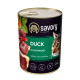 Savory Cat Adult Duck влажный корм с уткой для котов, 400 гр