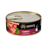 Savory Dog Adult Turkey вологий корм з індичкою для дорослих собак 100 гр