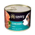 Savory Puppy Chicken вологий корм з куркою для цуценят 200 гр