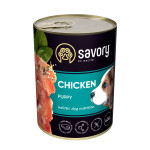 Savory Puppy Chicken вологий корм з куркою для цуценят 400 гр