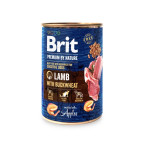 Brit Premium Lamb and Buckwheat влажный корм с ягненком для собак, 400 гр