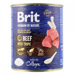 Brit Premium Beef and Tripe влажный корм с говядиной для собак, 800 гр