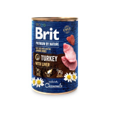 Brit Premium Chicken with Chicken Hearts вологий корм з куркою для собак, 400 гр