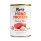 Brit Mono Protein Dog Beef and Rice влажный корм монопротеиновый с говядиной и рисом для собак, 400 гр