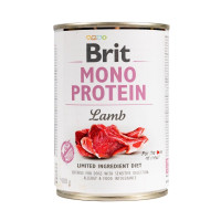Brit Mono Protein Dog Lamb вологий корм з ягнятком для собак, 400 гр