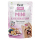 Brit Care Mini Fillets In Gravy Chicken and Tuna влажный корм с курицей и тунцом для собак мелких пород, 85 гр - фото 1