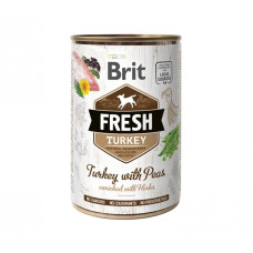 Brit Fresh Dog Turkey вологий корм з індичкою для собак, 400 гр