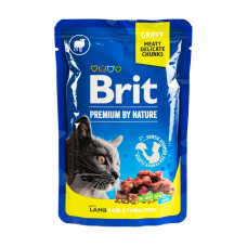 Brit Premium Cat Lamb Sterilized вологий корм з ягнятком для стерилізованих котів, 100 гр