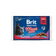 Brit Premium "Мясная тарелка" набор влажного корма для котов, 4 шт х 100 гр - фото 1