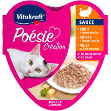 Vitakraft Poesie Creation Turkey влажный корм с индейкой для котов, 85 гр