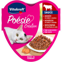 Vitakraft Poesie Creation Beef вологий корм з яловичиною для котів, 85 гр